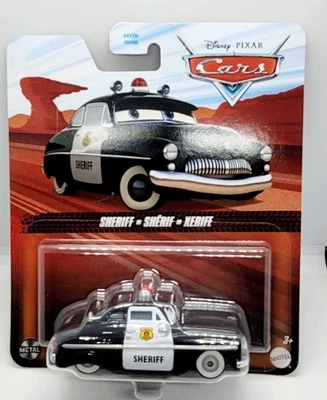 Disney Pixar Cars Metal Series Sheriff Toy Police Car New In Package  - Image 1 of 4