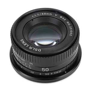 50mm F1.7 Full Frame Large Aperture Manual Focus Lens For EF Mount DSLR Came Kit - Picture 1 of 12