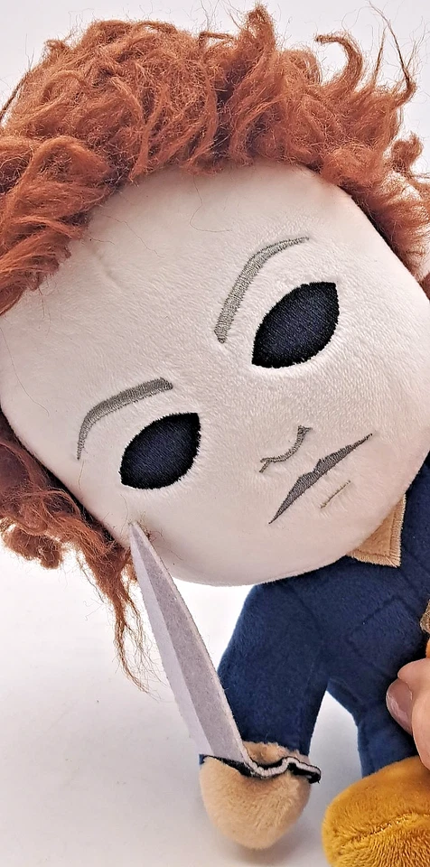 Michael Myers Halloween II Película 8"x6" Peluche Niño Sentado Robot Phunny NECA 2020 Foto 1 de 4