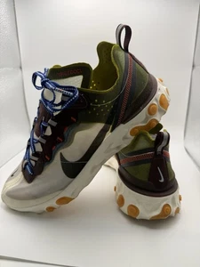 Nike AQ1090-300 React Element 87 Musgo Talla US 8.5 / Eur 42 - Imagen 1 de 5
