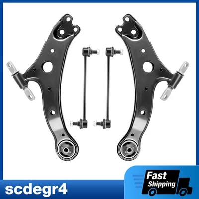 Front Lower Control Arms+Sway Bar Link for Toyota Avalon Camry Lexus ES300 ES330 - Imagem 1 de 4