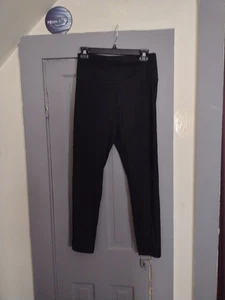 Crz Black Yoga Leggings Size Large - Picture 1 of 7