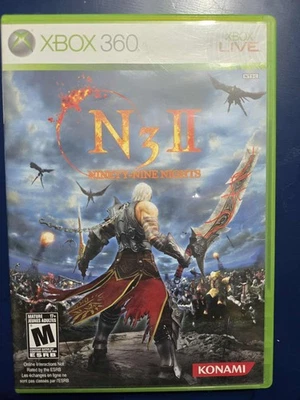N3 II 2 : Ninety-Nine Nights (Microsoft Xbox 360, 2010) Case and Manual - Image 1 of 3