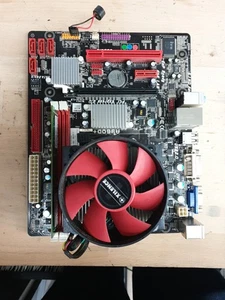 Biostar A960D+ mit AMD Phenom II X4 965 und 8GB DDR3 133Mhz + Xilence Lüfter - Bild 1 von 4