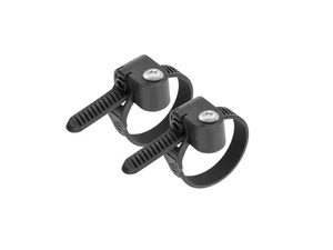 Versa Fahrradhalterung (2 Stück pro Set), schwarz, 20-60 mm - Bild 1 von 4
