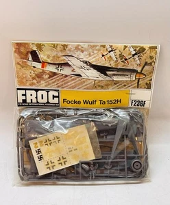 Kit Modelo Plástico Vintage Rana Focke-Wulf Ta 152H Escala 1/72 F236F (Nuevo) - Imagen 1 de 3
