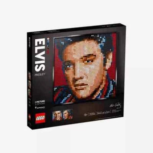 LEGO 31204 Elvis Presley The King / Art Mosaic Set 3445pcs / New & Sealed - Picture 1 of 1