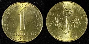 Austria Aluminum-Bronze 1984 1 Schilling GEM BU KM# 2886 (26 906) - Picture 1 of 3