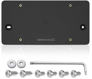Soporte de matrícula trasero soporte de etiqueta para AUDI A4 S4 RS4 A5 S5 Q5 RS5 2013-2023 - Imagen 1 de 8