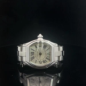Cartier Roadster Silver Women's Watch - W62016V3 - Picture 1 of 4