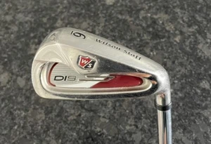 WILSON STAFF DI9 6 iron - TX99 UNIFLEX STEEL SHAFT - RH Right Hand good grip - Picture 1 of 5