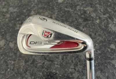 WILSON STAFF DI9 6 iron - TX99 UNIFLEX STEEL SHAFT - RH Right Hand good grip - Image 1 of 4