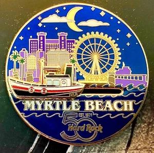 2022 HARD ROCK CAFE MYRTLE BEACH 50. JAHRSTAG SLIDER SERIE LE PIN - Bild 1 von 2