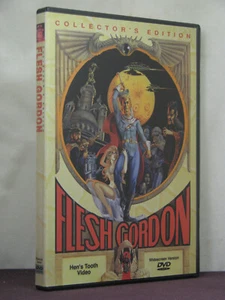 signed by Bjo Trimble(makeup artist), Flesh Gordon (1974),DVD,Spoof Cult classic - Picture 1 of 4