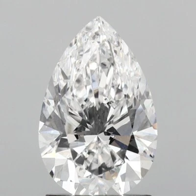 1.75 Ct PEAR Cut E Color VS2 Clarity IGI Certified Lab Grown CVD Diamond - Image 1 of 4