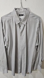 Calvin Klein Men's 100% Cotton 19- 36/37 Long Sleeve Dress Shirt - Picture 1 of 5