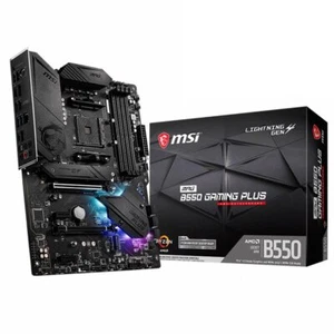 Placa madre MSI MPG AMD B550 Gaming Plus Socket AM4 ATX DDR4-SDRAM - Imagen 1 de 6