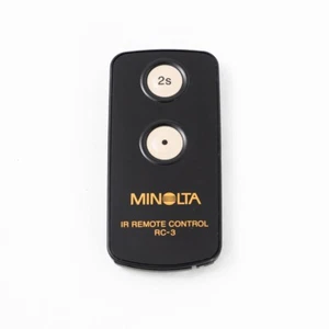 [unused] Genuine MINOLTA RC-3 Wireless Infrared REMOTE CONTROL - Picture 1 of 4