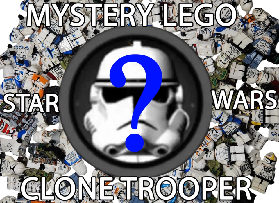 Mystery LEGO Star Wars Clone Trooper Minifigure – Random Blind Bag Army Builder - Image 1 of 3