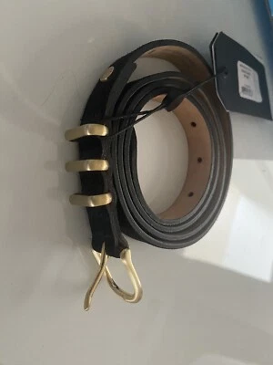 Cinturón de gamuza negro Rag & Bone talla grande Foto 1 de 4