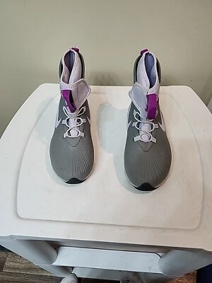 Talla 3 (GS) - Nike Binzie Alto Humo Gris Violeta Escarcha Foto 1 de 4