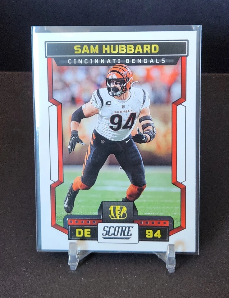 Sam Hubbard 2023 Score Base #204  Cincinnati Bengals . - Image 1 of 2