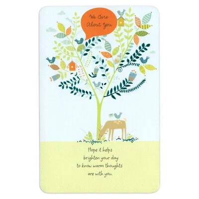 Cute GET WELL Card FROM MANY, Animal Tree Care by American Greetings + Envelopes - Image 1 of 4