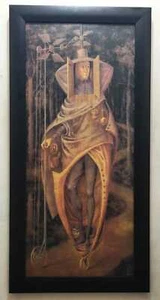 REMEDIOS VARO _ THE WANDERER , ART PRINT 27,55 BY 12,99 INCHES - Picture 1 of 3