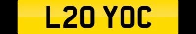 LLOYD C ЗАВЕТНЫЙ НОМЕРНОЙ ЗНАК АВТОМОБИЛЯ REG L20 YOC LLOYD LLOYD'S С ВКЛЮЧЕННЫМИ СБОРАМИ - Изображение 1 из 4