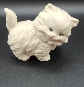 Vintage Hobbyist Ceramic Persian Cat Kitten Figurine - Picture 1 of 9