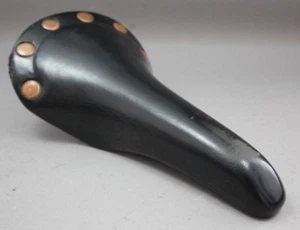 Sillín Selle San Marco Regal Girardi / Negro / 395 g / Remaches de rieles de cobre / 1986 - Imagen 1 de 8