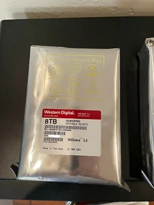 WD8003FFBX ROJO PRO NAS 7200 RPM 5 años de garantía NUEVO sellado - Imagen 1 de 3