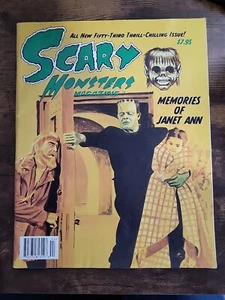 SCARY MONSTERS magazine # 53 Memories Of Janet Ann Frankenstein Cover - Picture 1 of 4