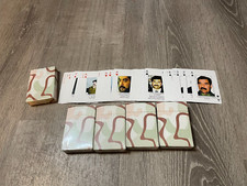 5 Decks New Sealed Iraqi Most Wanted Playing Cards USA Desert Storm