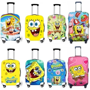 Spongebob Travel Luggage Cover Protective Elastic Suitcase Cover 18"-32" Gift - Picture 1 of 19