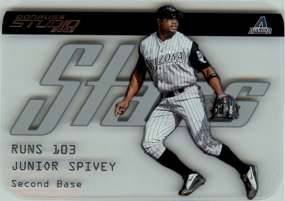 2003 Studio Stars #24 Junior Spivey - BB - Image 1 of 2