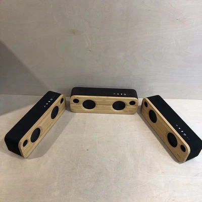 Lot 3X House Of Marley Get Together Mini Bluetooth Speaker *Battery/Power Issue* - Изображение 1 из 4