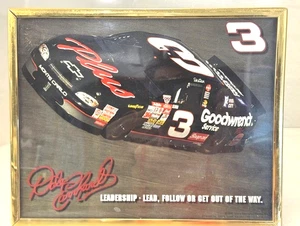 Dale Earnhardt Bild #3 Auto im Kunststoffrahmen Nascar kostenloser Versand - Bild 1 von 4