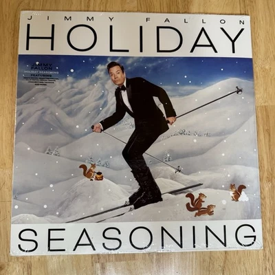 JIMMY FALLON "HOLIDAY SEASONING" (PEPPERMINT SWIRL) BRAND NEW! SEALED LP! - Image 1 of 3