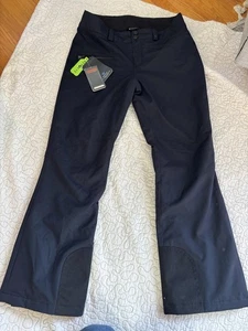 Obermeyer Women's Black Snow Pants Size 10 #399   - Picture 1 of 10