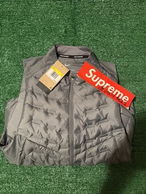 Nike Running Mens Small Therma-FIT ADV Repel AeroLoft Down FB7542-084 Grey NEW - Image 1 of 3