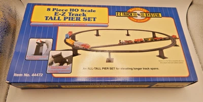 BACHMANN 44472 HO ESCALA 8 PIEZAS E-Z PISTA MUELLE ALTO CONJUNTO Foto 1 de 4