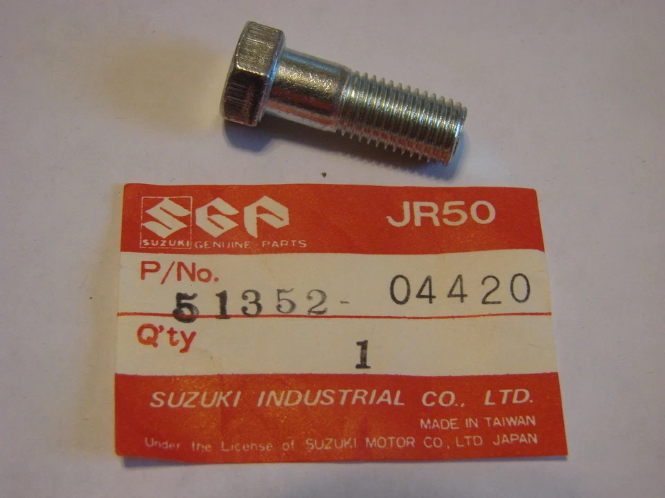 Nuevo de Lote Antiguo Perno de Horquilla Suzuki 1979-1989 JR50 51352-04420 Foto 1 de 1