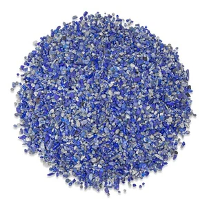 Tumbled Lapis Lazuli Crystal Stone Chips Bulk Natural Gemstone Undrilled Beads - Picture 1 of 4