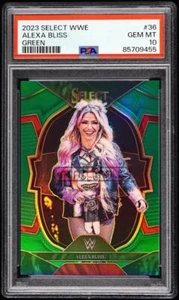 2023 Select WWE Alexa Bliss #36 Green Prizms /5 PSA10 GEMMINT - Picture 1 of 2
