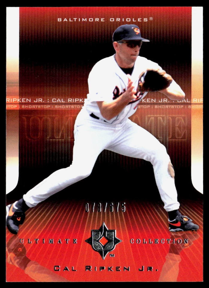 Cal Ripken Jr. 2004 Upper Deck Ultimate Collection #8        SN675 - Image 1 of 2