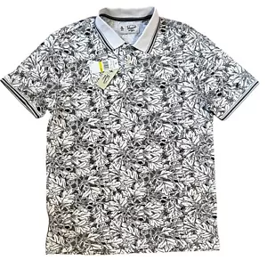 New w/ Tags Penguin Munsingwear Polo Mens Medium Short Sleeve $69.99 MSRP Floral - Picture 1 of 3