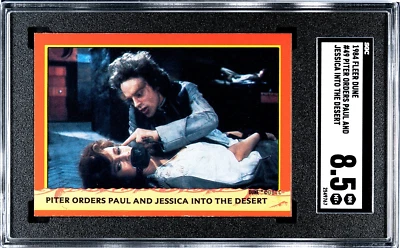 1984 Fleer Dune #49 Brad Dourif - Piter Orders Paul SGC 8.5 NM/MT+ Childs Play! - Image 1 of 4