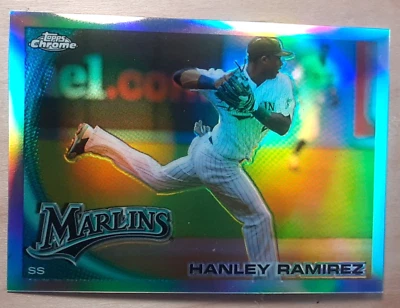 2010 Topps Chrome Refractor Hanley Ramirez #153 - Image 1 of 2