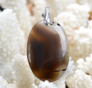 Agata 60 Carati - Ciondolo Cabochon Pietra Naturale - Brasile DS42 - Bild 1 von 2